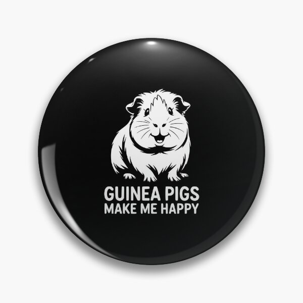 Item preview, Guinea Pigs Make Me Happy Cute Pet Lover Humor designed and sold by theartfulaspie.