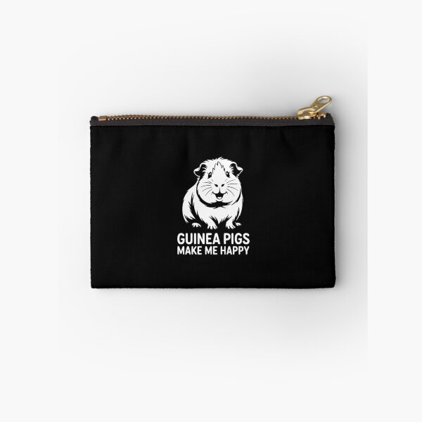 Item preview, Guinea Pigs Make Me Happy Cute Pet Lover Humor designed and sold by theartfulaspie.