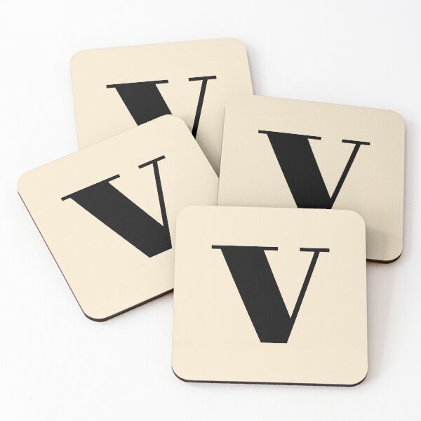 Item preview, Letter V Monogram Phone Case Aesthetic Gift for Her, Elegant Script Letter V Blanket Cozy Gift for Baby Shower, Letter V Monogram Journal Graduation Gift for Students, Modern Script Letter V Pillow designed and sold by Noe Mill.