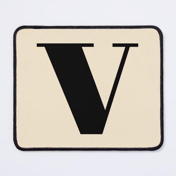 Item preview, Letter V Monogram Phone Case Aesthetic Gift for Her, Elegant Script Letter V Blanket Cozy Gift for Baby Shower, Letter V Monogram Journal Graduation Gift for Students, Modern Script Letter V Pillow designed and sold by Noe Mill.