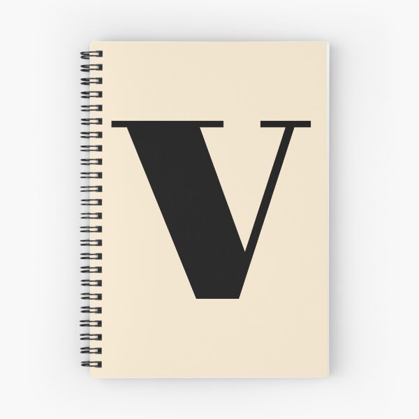 Item preview, Letter V Monogram Phone Case Aesthetic Gift for Her, Elegant Script Letter V Blanket Cozy Gift for Baby Shower, Letter V Monogram Journal Graduation Gift for Students, Modern Script Letter V Pillow designed and sold by Noe Mill.