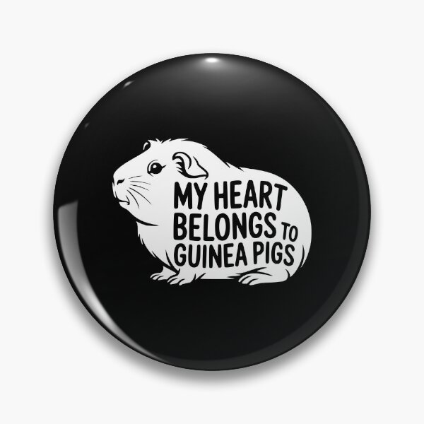 Item preview, My Heart Belongs to Guinea Pigs Pet Lover Humor designed and sold by theartfulaspie.