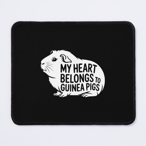 Item preview, My Heart Belongs to Guinea Pigs Pet Lover Humor designed and sold by theartfulaspie.
