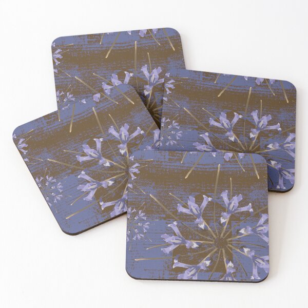 Item preview, First Spring Flower Radials on Purple & Brown Barn Tin designed and sold by Digitalmyth's Designs.