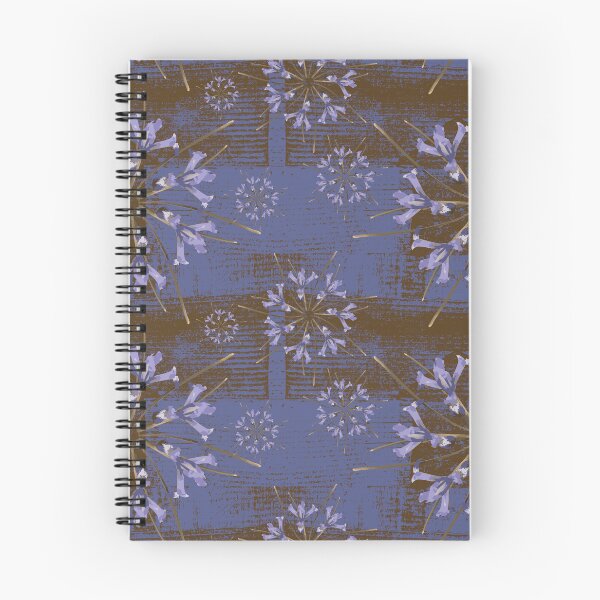 Item preview, First Spring Flower Radials on Purple & Brown Barn Tin designed and sold by Digitalmyth's Designs.