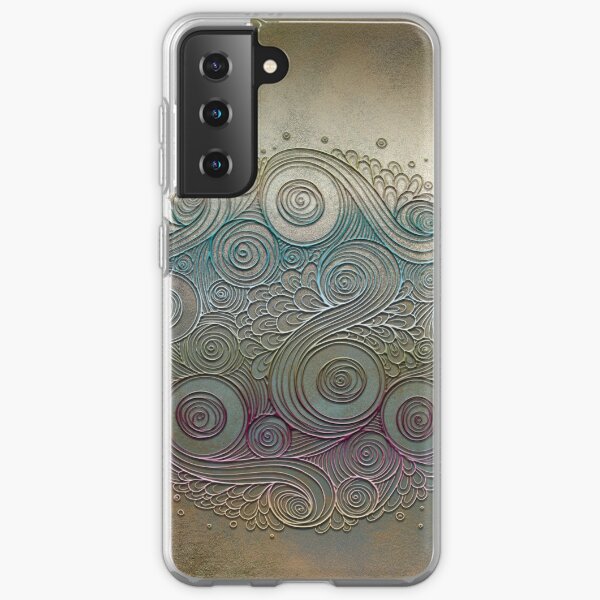 Mobile skin case mandala diff Samsung Galaxy Soft Case