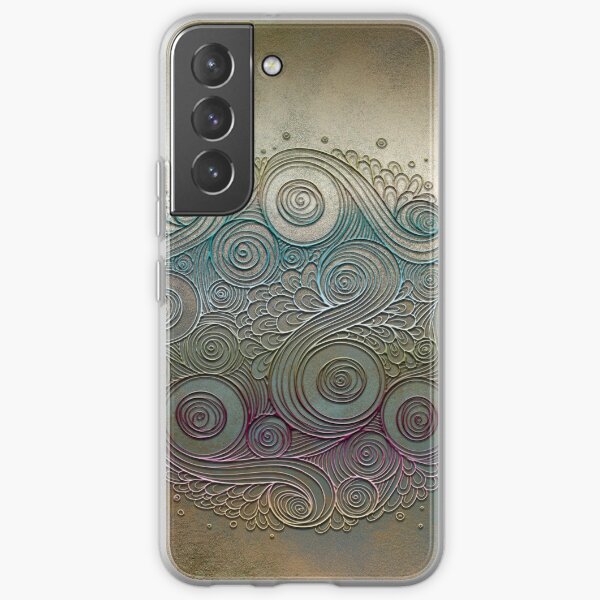 Mobile skin case mandala diff Samsung Galaxy Soft Case