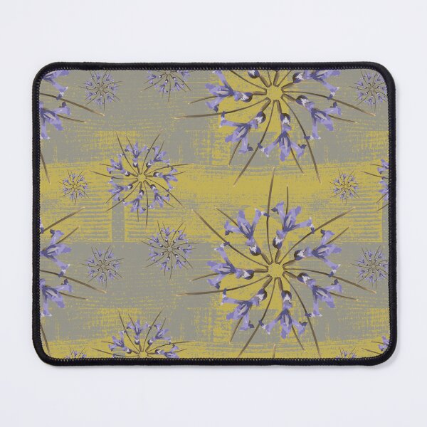 Item preview, First Spring Flower Radials on Yellow & Gray Barn Tin designed and sold by Digitalmyth's Designs.