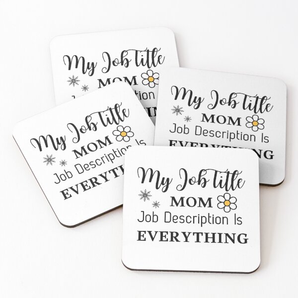 Item preview, Womens My Job Title is Mom Job Description Everything Gift designed and sold by ZACK ART.