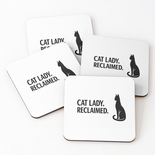 Item preview, Cat Lady Reclaimed Minimalist Cat Lover designed and sold by POD DYNASTY | Original Print On Demand T-Shirt Graphics.