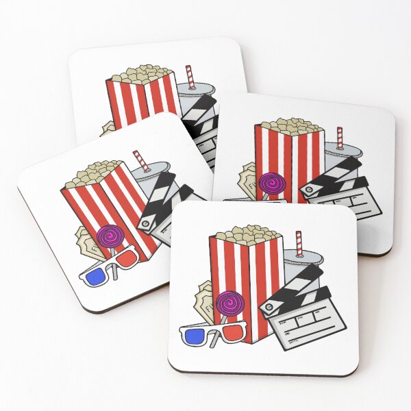 Item preview, Retro Cinema Snacks Collage designed and sold by shopdiego.