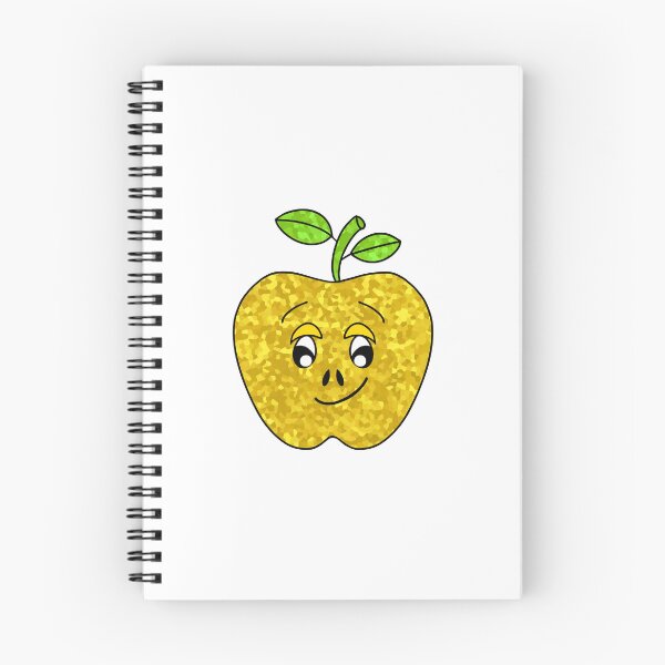 Item preview, Gold Cartoon Apple designed and sold by Sartoris Art.