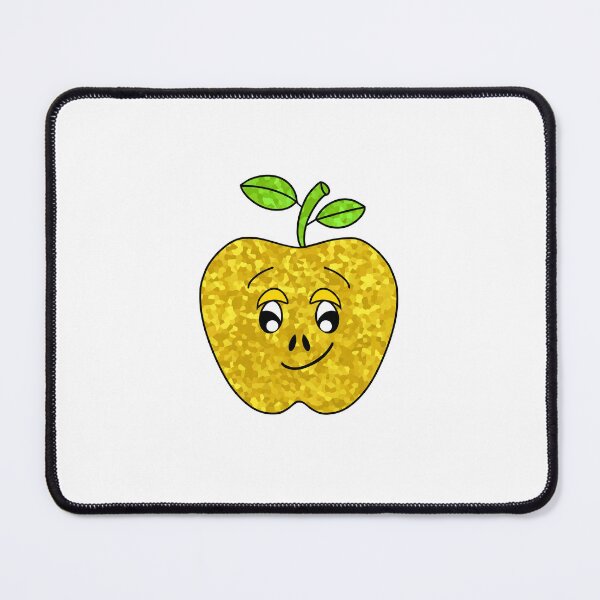 Item preview, Gold Cartoon Apple designed and sold by Sartoris Art.