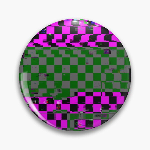 Item preview, Glitch Missing Texture Retro Vaporwave Error Pattern designed and sold by MadeTearfully.