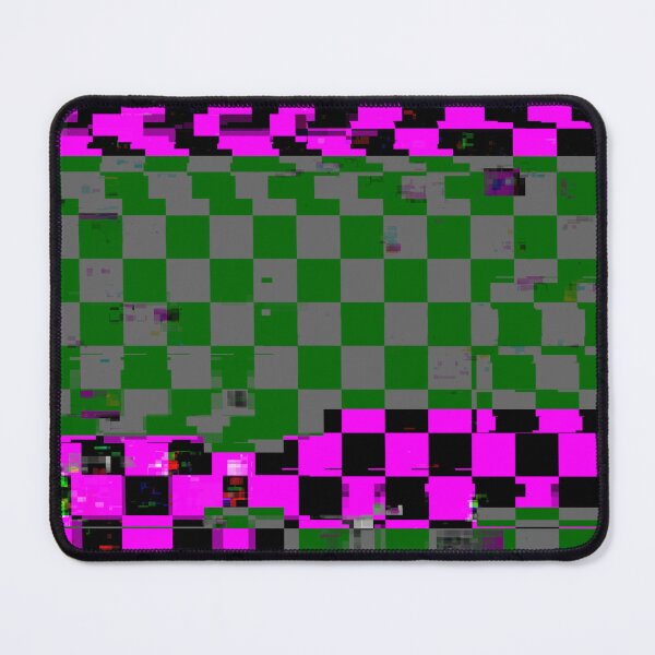 Item preview, Glitch Missing Texture Retro Vaporwave Error Pattern designed and sold by MadeTearfully.
