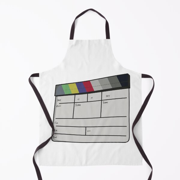 Item preview, Cinematic Clapperboard Color Bars Retro Film designed and sold by shopdiego.