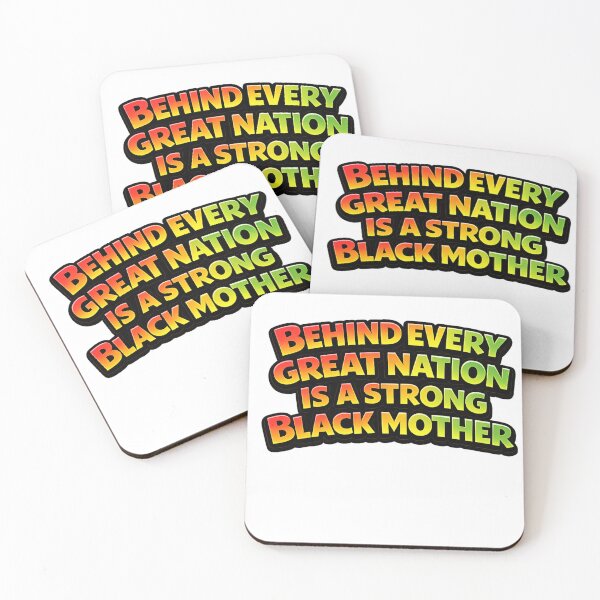 Item preview, Behind Every Great Nation Is A Strong Black Mother – Juneteenth Afro Pride Design designed and sold by ArtSpark Studio.
