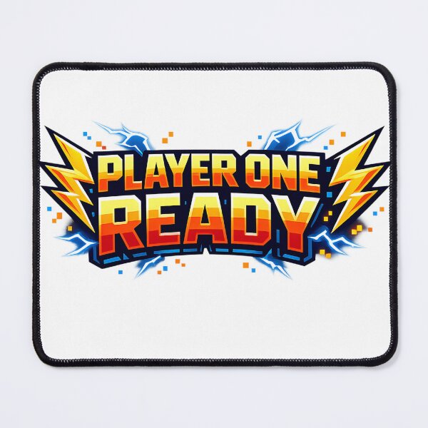 Item preview, Player One Ready T-Shirt Retro Gaming designed and sold by athenaVart.