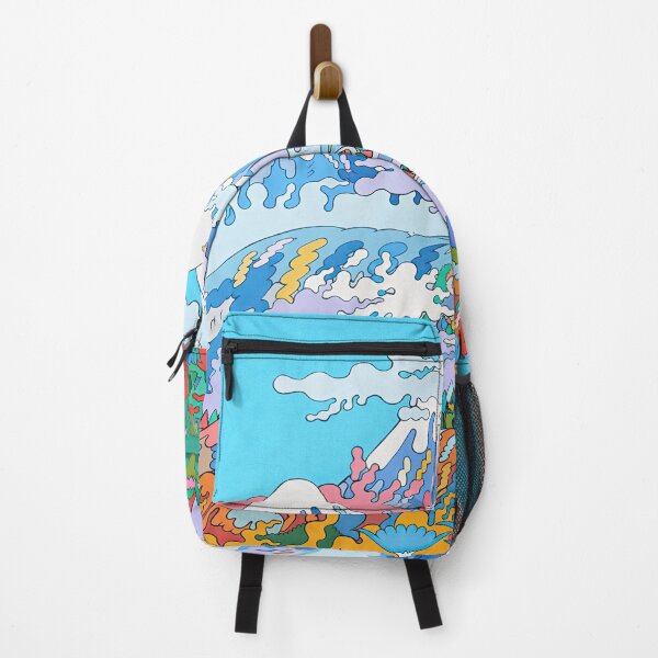 Item preview, Psychedelic Mountain Fantasy Pop Art Landscape designed and sold by LaFabricaArt.