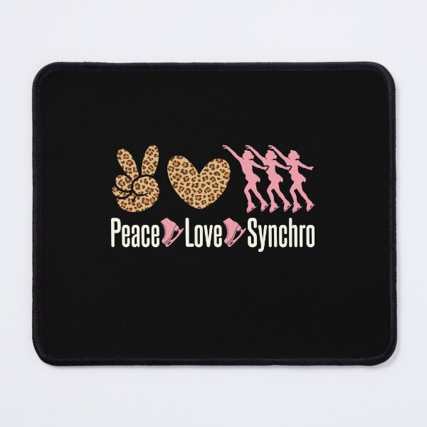 Item preview, Peace Love Synchro Synchronized Skating designed and sold by jaygo.
