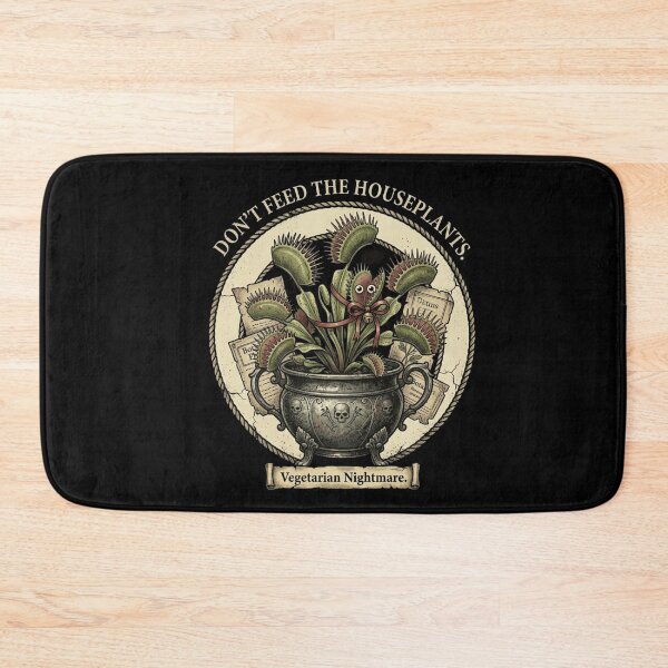 Item preview, Vegetarian Nightmare: Don't Feed the Houseplants designed and sold by Wild Hare.