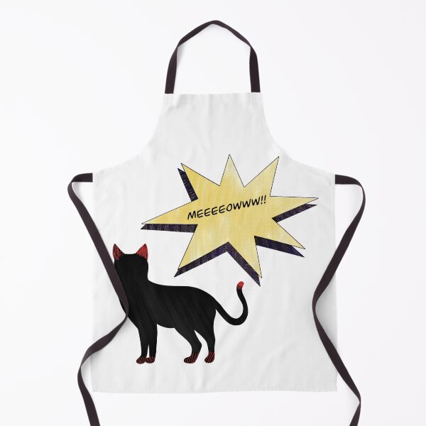 Artikelvorschau, Comic-Katzenkunst, Miau-Design entworfen und verkauft von Pevkay97.