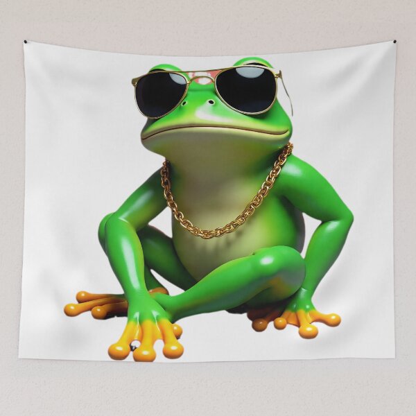 Item preview, Rich Frog designed and sold by AwesomeDigiShop.