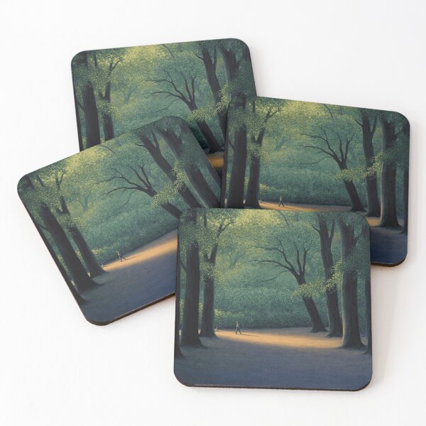 Item preview, Moody Forest Light Impressionist Landscape Art designed and sold by LaFabricaArt.