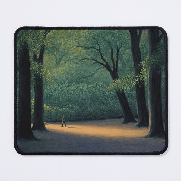 Item preview, Moody Forest Light Impressionist Landscape Art designed and sold by LaFabricaArt.