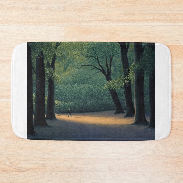 Aperçu de l'œuvre Moody Forest Light Impressionist Landscape Art créée et vendue par LaFabricaArt.