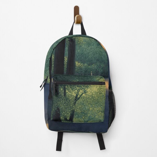 Item preview, Moody Forest Light Impressionist Landscape Art designed and sold by LaFabricaArt.