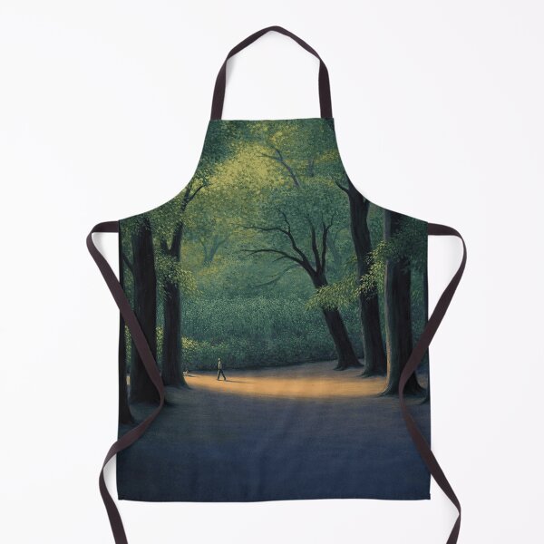 Aperçu de l'œuvre Moody Forest Light Impressionist Landscape Art créée et vendue par LaFabricaArt.