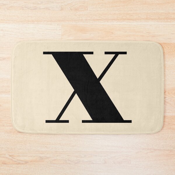 Item preview, Letter X Monogram Phone Case Aesthetic Gift for Her, Elegant Script Letter X Blanket Cozy Gift for Baby Shower, Letter X Monogram Journal Graduation Gift for Students designed and sold by Noe Mill.