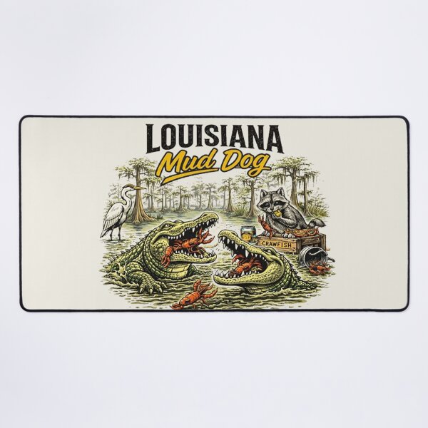 Item preview, Louisiana Mud Dog designed and sold by Bayou Boogalee Outfitters.