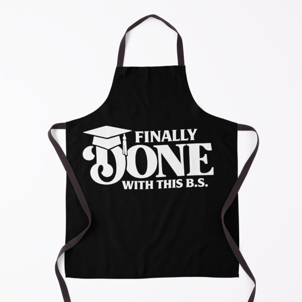 Item preview, Finally Done With This B.S. Funny College Graduation Design 2026 White designed and sold by jglobal360.