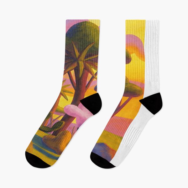 Item preview, Colorful Surreal Forest Fauvism Landscape Art designed and sold by LaFabricaArt.