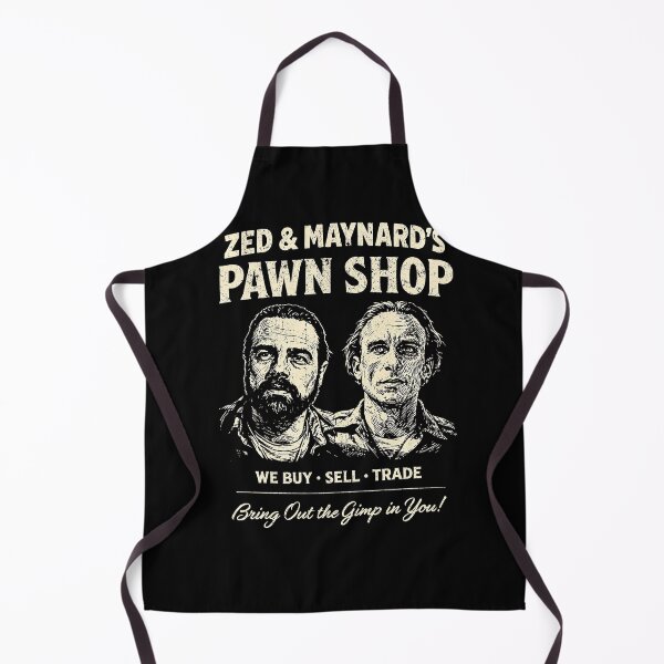 Item preview, Zed & Maynard’s Pawn Shop Vintage T-Shirt – Pulp Fiction Inspired Graphic Tee – Retro Crime Film Parody Shirt designed and sold by DiamondSkyShirt.
