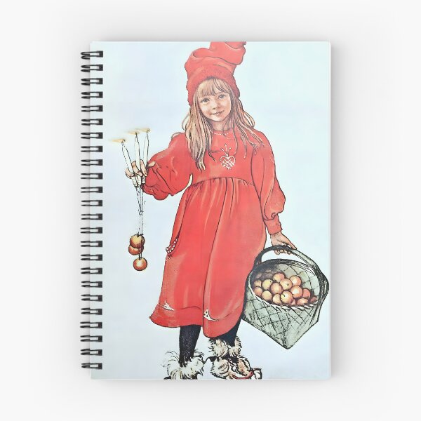 Item preview, Carl Larsson - Brita with Candles and Apples designed and sold by Jon-Baran.