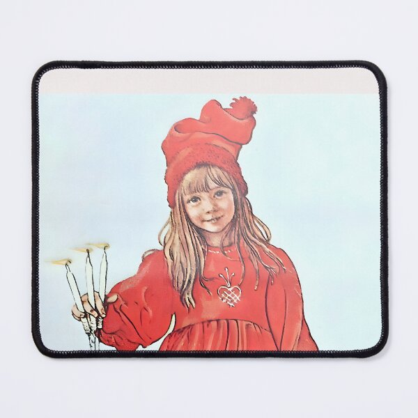 Item preview, Carl Larsson - Brita with Candles and Apples designed and sold by Jon-Baran.