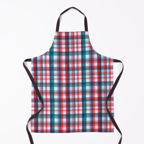 Item preview, plaid red and blue designed and sold by Feral Lines Studio .