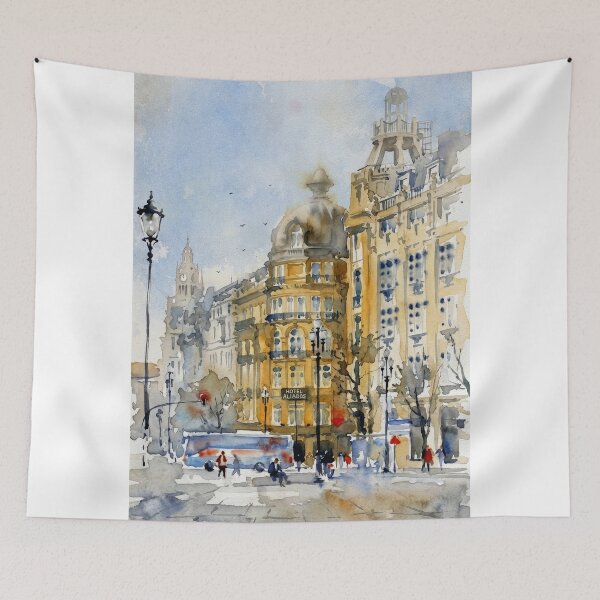 Item preview, Oporto: Escena del Hotel Aliados designed and sold by caracatita75.