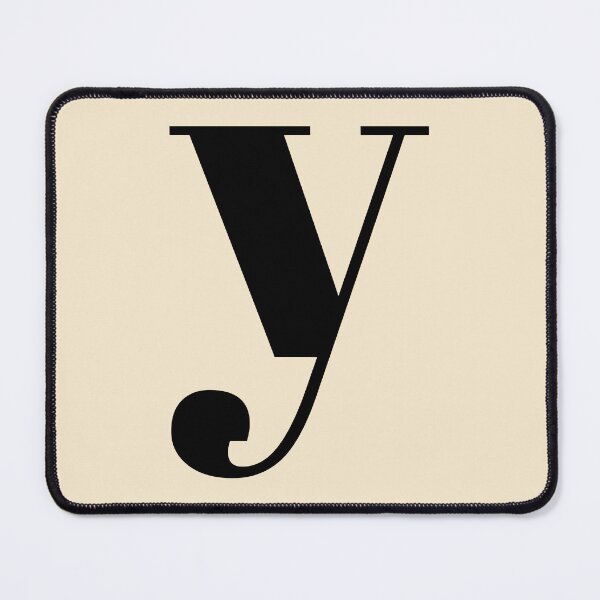 Item preview, Letter Y Monogram Phone Case Aesthetic Gift for Her, Elegant Script Letter Y Blanket Cozy Gift for Baby Shower, Letter Y Monogram Journal Graduation Gift for Students, Modern Script Letter Y Pillow designed and sold by Noe Mill.