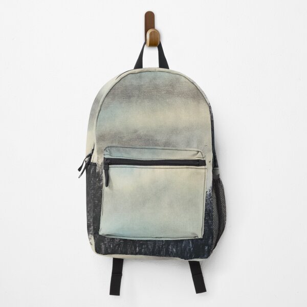 Item preview, "Dusk Serenity: Moody Charcoal Landscape with Soft Blue Sky” designed and sold by Chris Ott Creates.