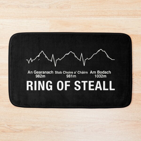 Item preview, Ring of Steall Heartbeat | Scottish Highlands Munro Bagging designed and sold by Loom on the Loch.