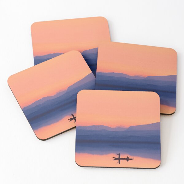 Item preview, Fishermen at Dawn on Still Waters designed and sold by LaFabricaArt.