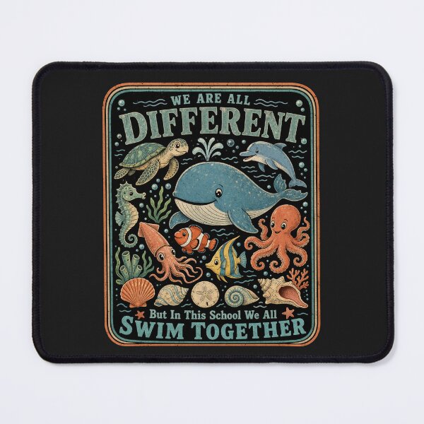 Item preview, We All Swim Together PNG Digital Download, Teacher Back to School Shirt Designs designed and sold by faridman.