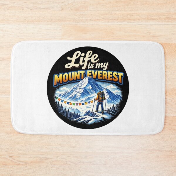 Item preview, Life Is My Mount Everest – Motivational Mountain, Hiking Adventure Tee  designed and sold by Kiziorq.