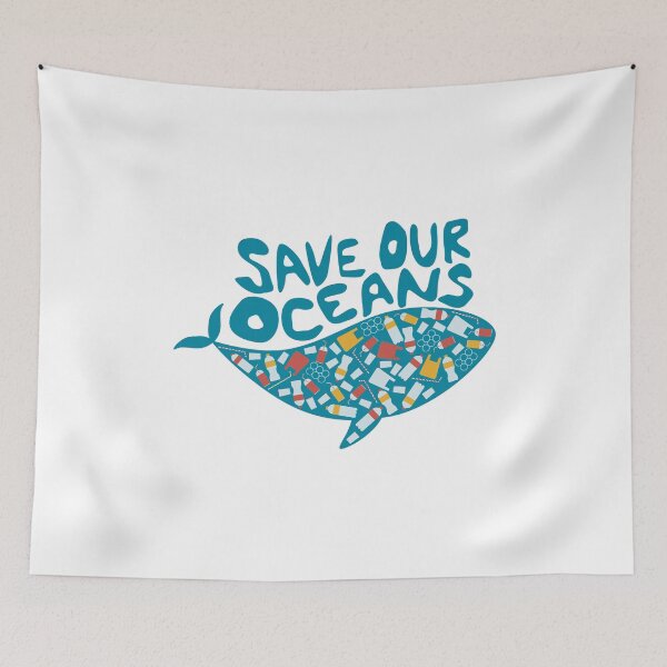 Item preview, Save Our Ocean designed and sold by LuveraxArt.