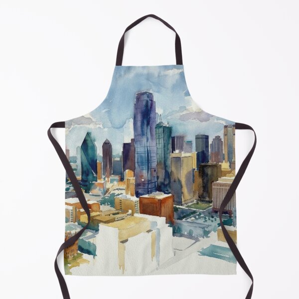 Item preview, Dallas: Texas Skyline Impression designed and sold by caracatita75.