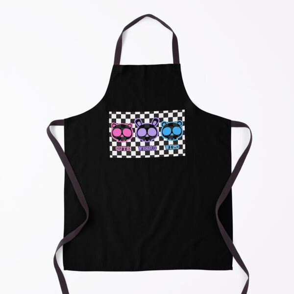 Item preview, Cute Weird Wild Checkerboard  Emo Scene Skulls designed and sold by MadeTearfully.